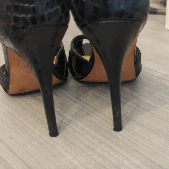 DIANE Von Furstenberg jemna snake skin heel - Picture 13 of 13